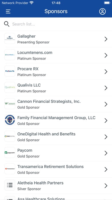 Georgia Hospital Association Screenshot