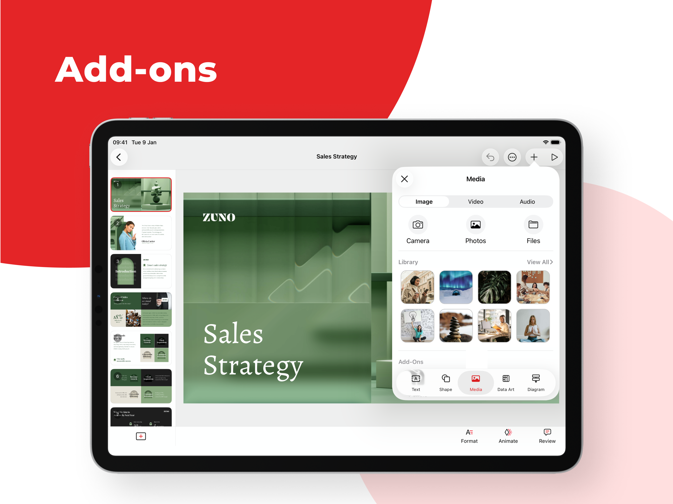 Zoho Show: Presentation Maker