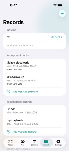 DoseTail screenshot