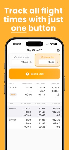 FlightTimer26 screenshot