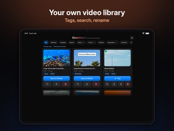Social Saver: Video Downloader iPad screenshot