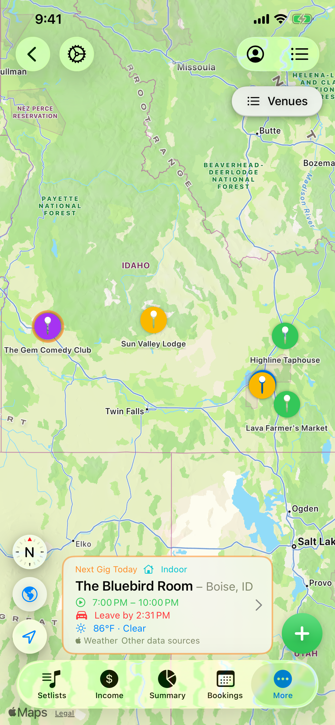 VenueSpy: Gig & Band Tracker screenshot 4