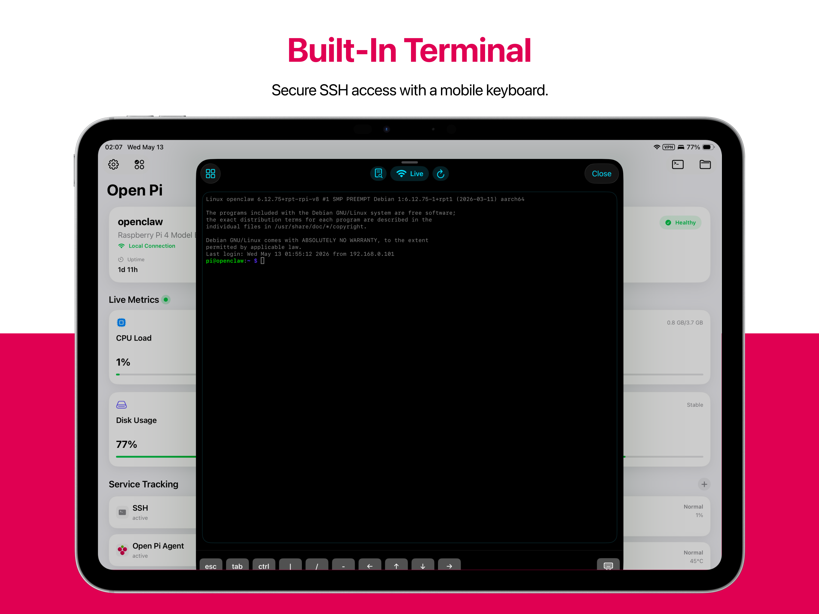 Open Pi - Raspberry Pi Manager