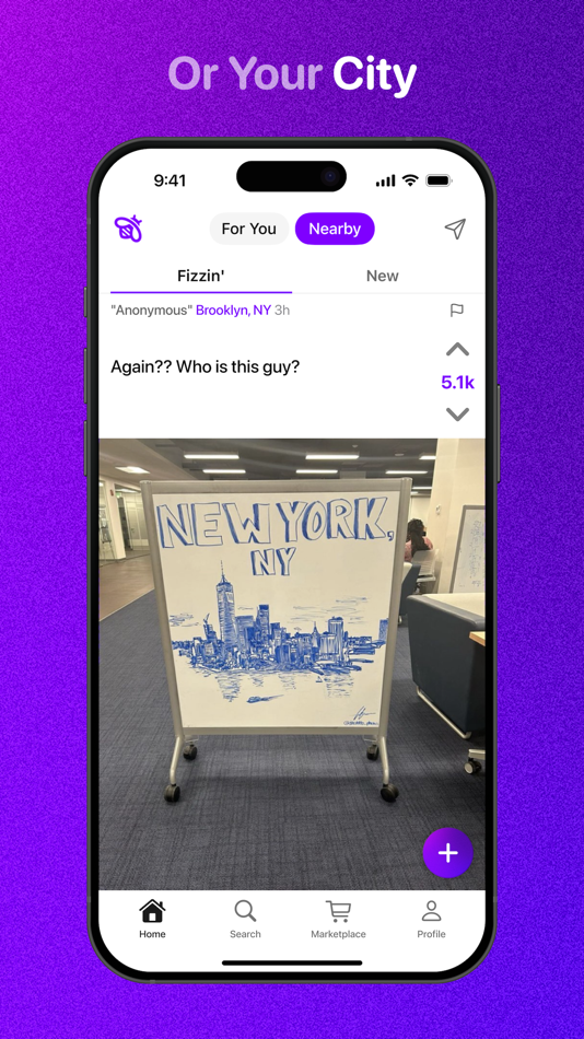 #3. Fizz: Your Authentic Community (iOS) 由: Fizz Social Corp.