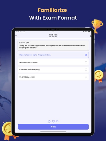 NCLEX-PN Exam Prep 2026 by ABC iPad screenshot