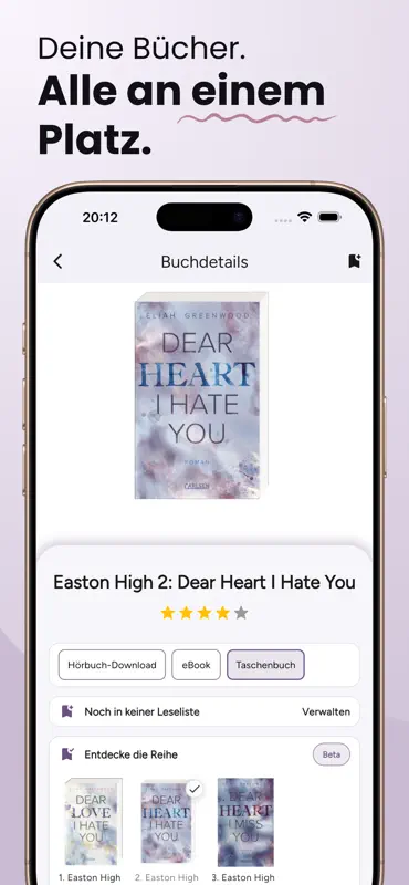 Bücher tracken: BookPairs screenshot 5 of 10