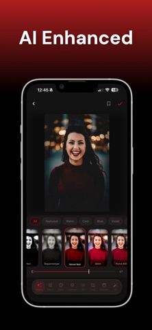 REDLIGHT - Photo Editor screenshot