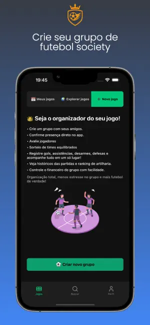 Futebol Society screenshot 1