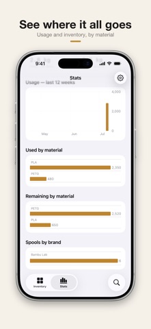 Ply: 3D Filament Tracker Screenshot 9 of 10