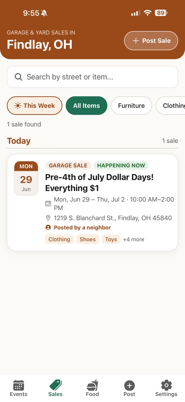 iPhone screenshot