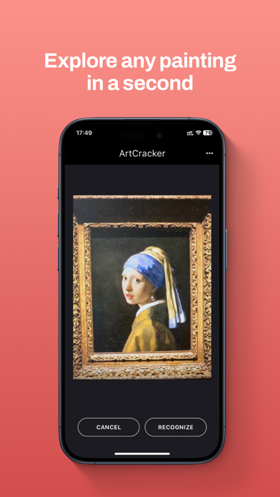 ArtCracker - travel art guide Screenshot