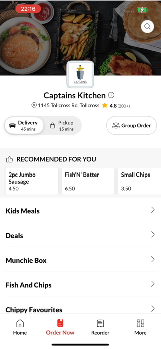 Captains Kitchen Screenshot 2 of 4