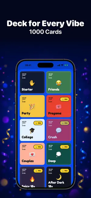 Never Have I Ever: Cards screenshot 4