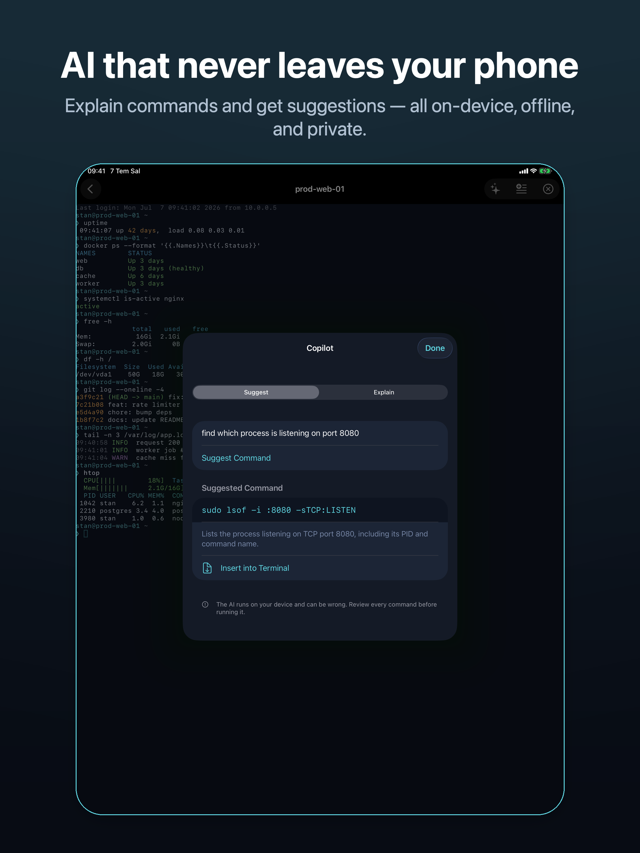 SSH Easy Terminal screenshot 8