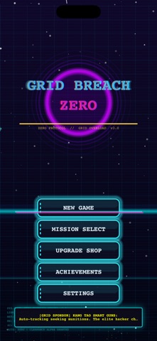 Grid Breach: Zero iPhone screenshot