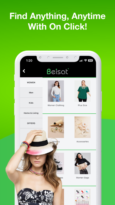 Beisat Online Fashion Shopping Screenshot