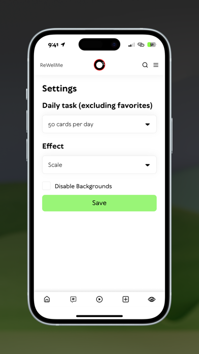 ReWellMe: mindset reset app Screenshot
