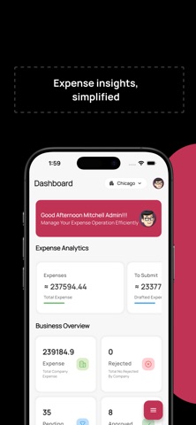 mobo Expenses for Odoo iPhone screenshot
