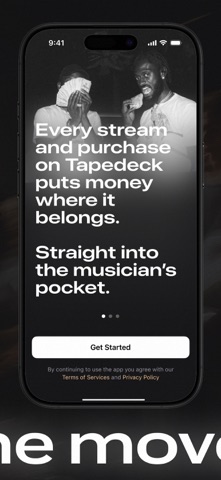 Tapedeck - Music Superfan App iPhone screenshot