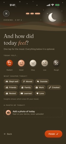 Dawnbook: Gratitude & Mood screenshot 3