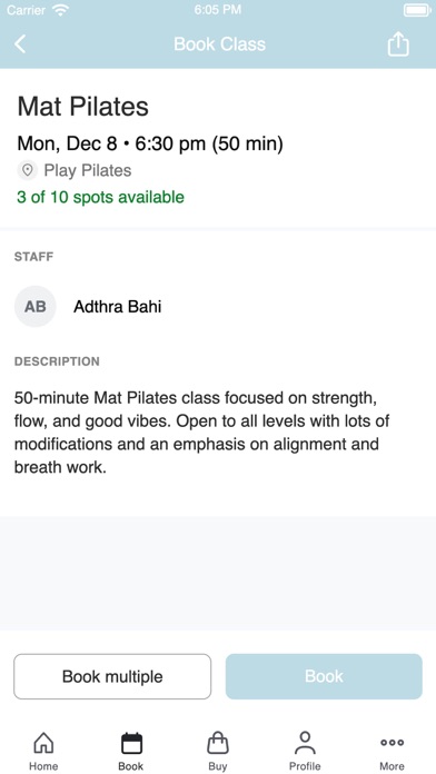 App screenshot