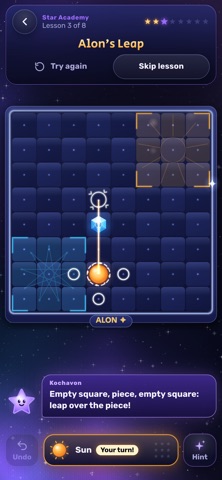 Alon's Leap: Cosmic Checkers screenshot 6