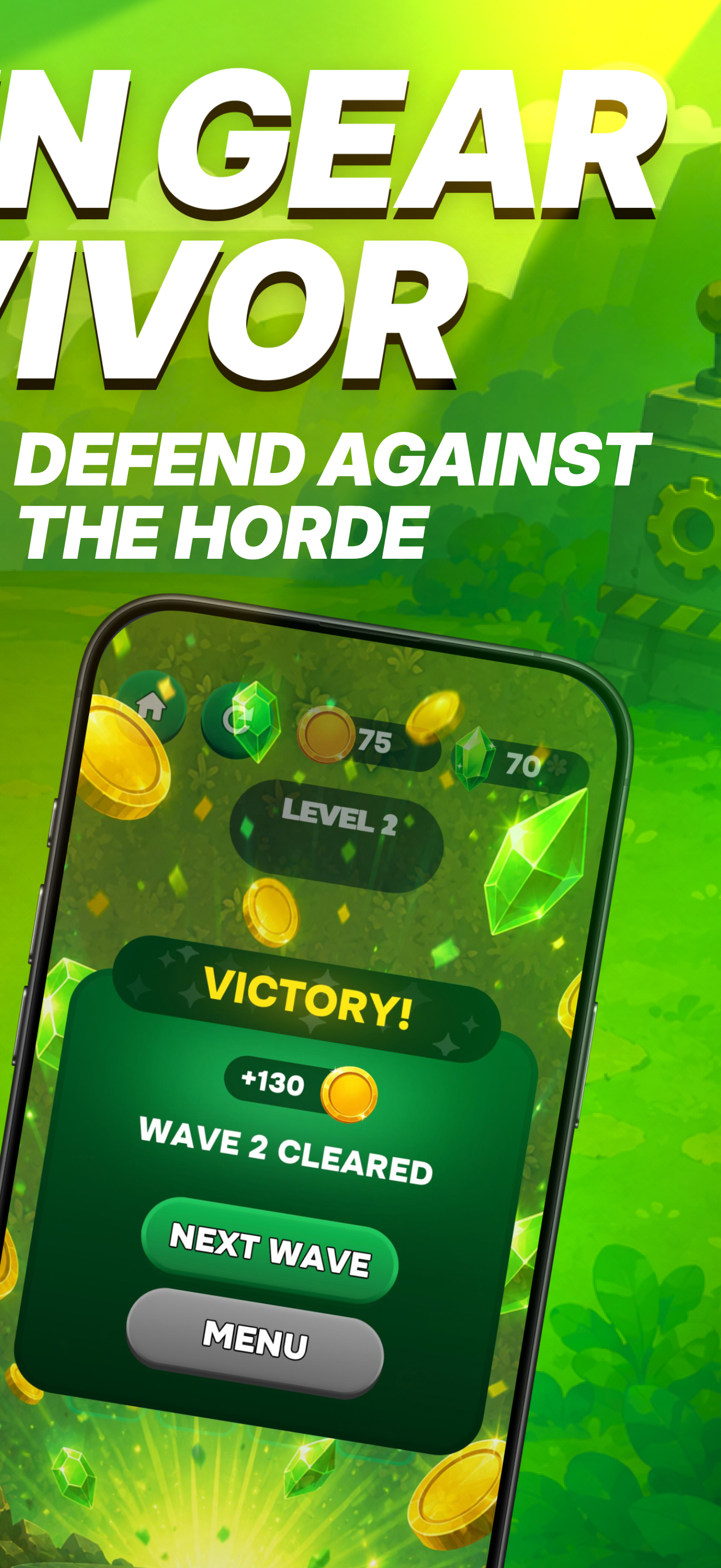 Green Gear Survivor screenshot 3