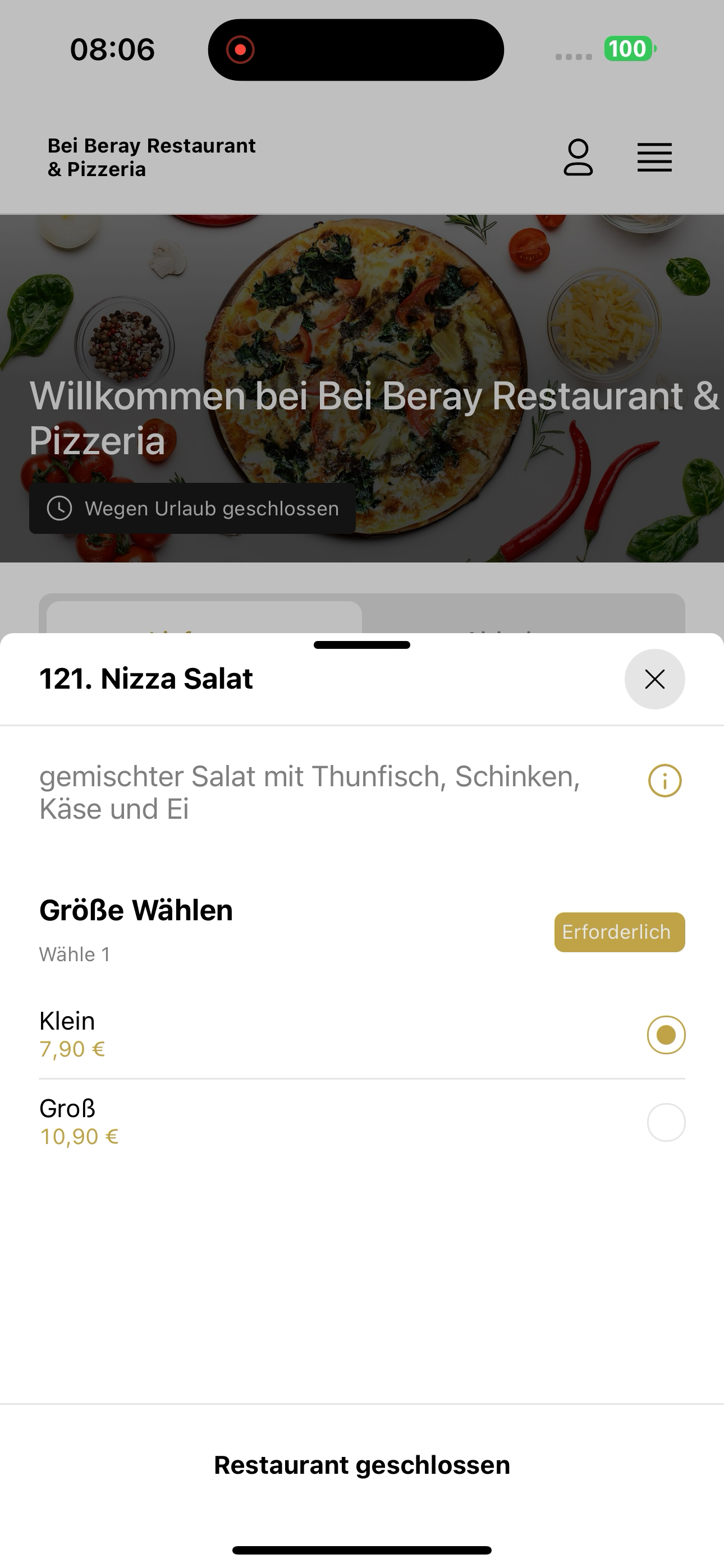 Bei Beray Restaurant & Pizzeri screenshot 7