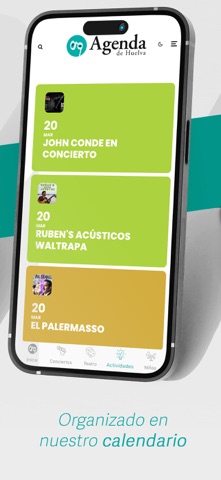 Agenda de Huelva screenshot