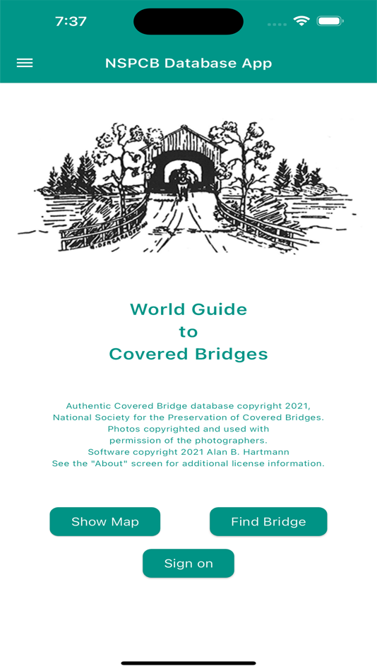 #1. World Guide to Covered Bridges (iOS) 由: National Society For Preservation of Covered Bridges Inc