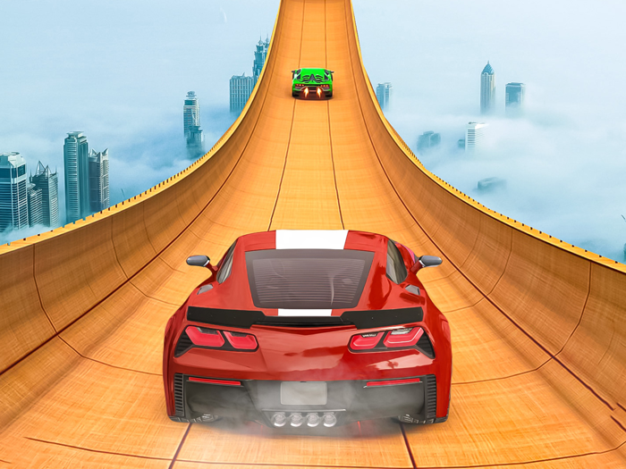 巨型坡道 GT 特技汽车游戏