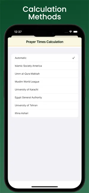 Azan Pray Times iPhone screenshot 4