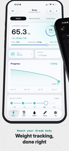 Slimr - Weight, BMI & GLP-1 Screenshot 2 of 8