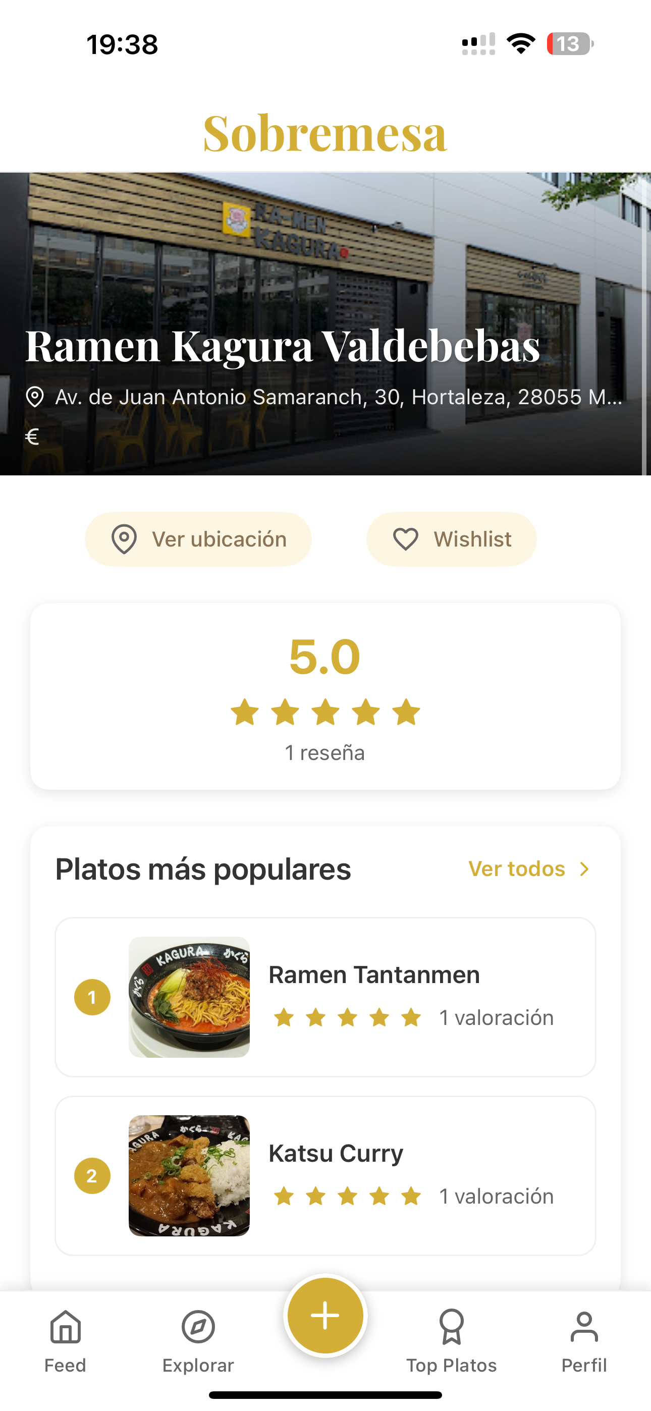 Sobremesa screenshot 3