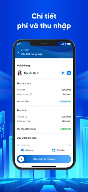 HeyWow - Dành cho tài xế screenshot 3