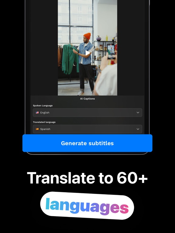 Screenshot #5 pour Sous-titres Vidéos: VidCaps