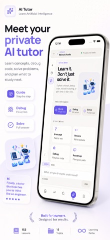 Learn Ai Fundamentals Offline iPhone screenshot