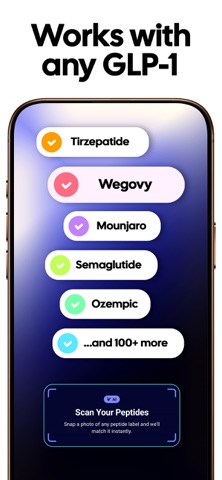 MAX Peptide AI: GLP-1 Tracker Screenshot 2 of 10