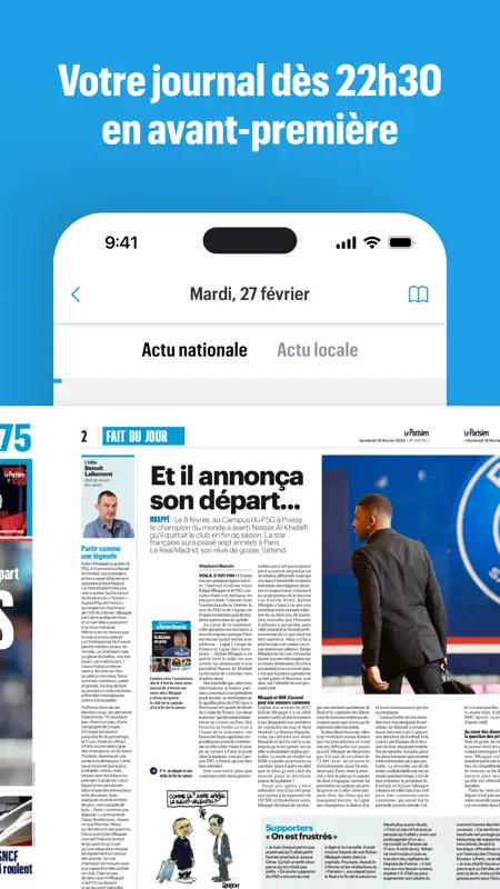Journal Le Parisien screenshot 2 of 8