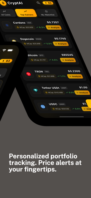 Cryptai : AI Crypto Analyzer Screenshot 2 of 4