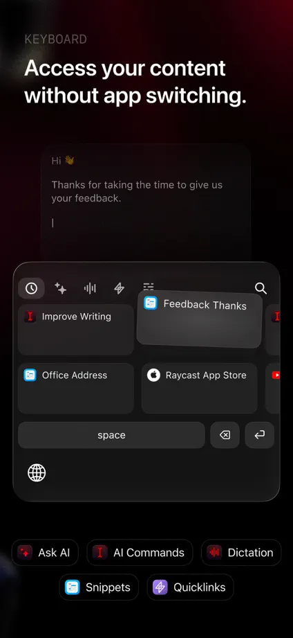 Raycast, App Store screenshot 6