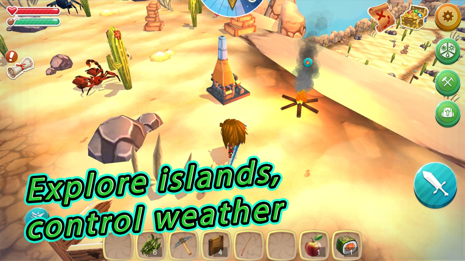 #3. CRAFTEROK™ Lords of Survival 2 (iOS) Podle: GameFirst LLC