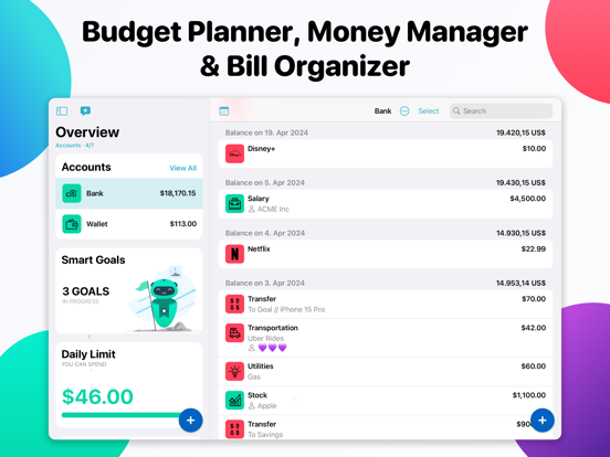 Budget Planner App MoneyCoachのおすすめ画像1
