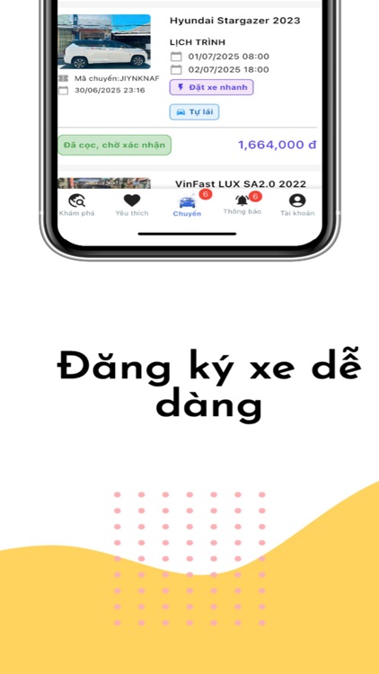 Vivucar - Ứng dụng thuê xe ôtô screenshot-3
