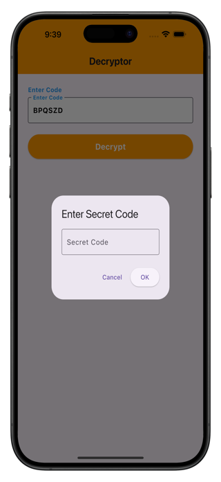 Uncrypt Screenshot 1 of 4