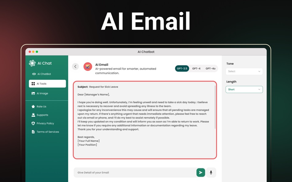 #4. ChatBot : AI Chat Assistant (macOS) 由: Muhammad Usama