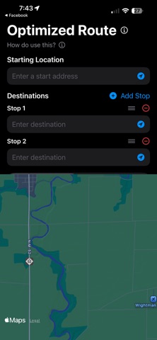Optimized Route Screenshot 1 of 3
