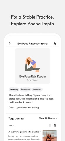 Yoga Asana Journal screenshot