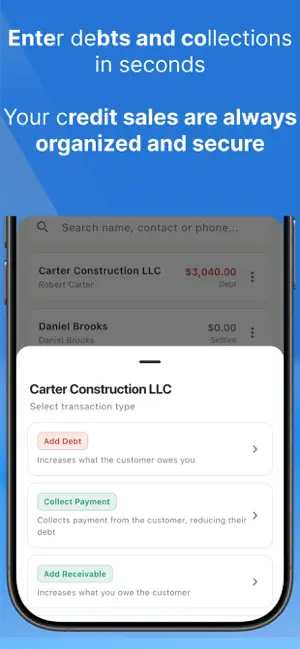 Customer Ledger - Hesapsis screenshot 3
