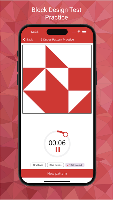 Screenshot #2 pour Block Design Test Practice
